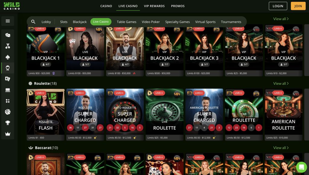 Wild Casino Online New Mexico